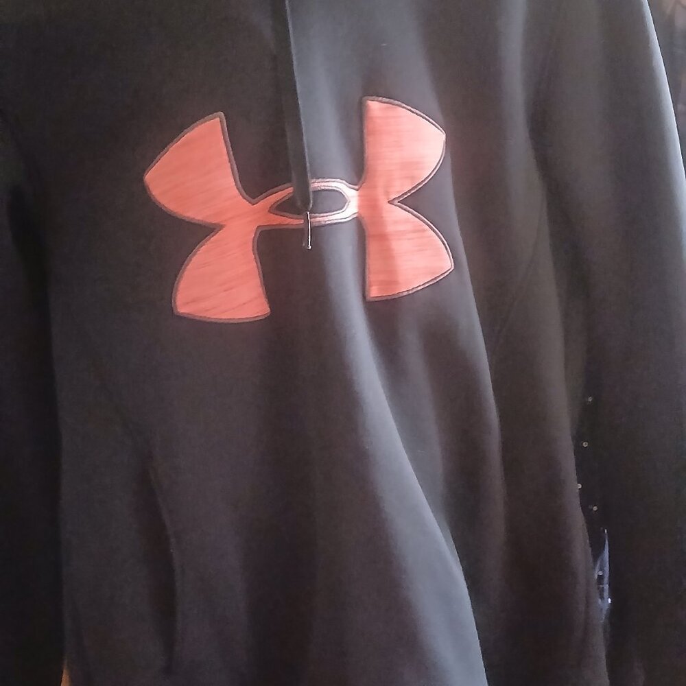Under Armour Hoodie-Black/Peach Size S/P